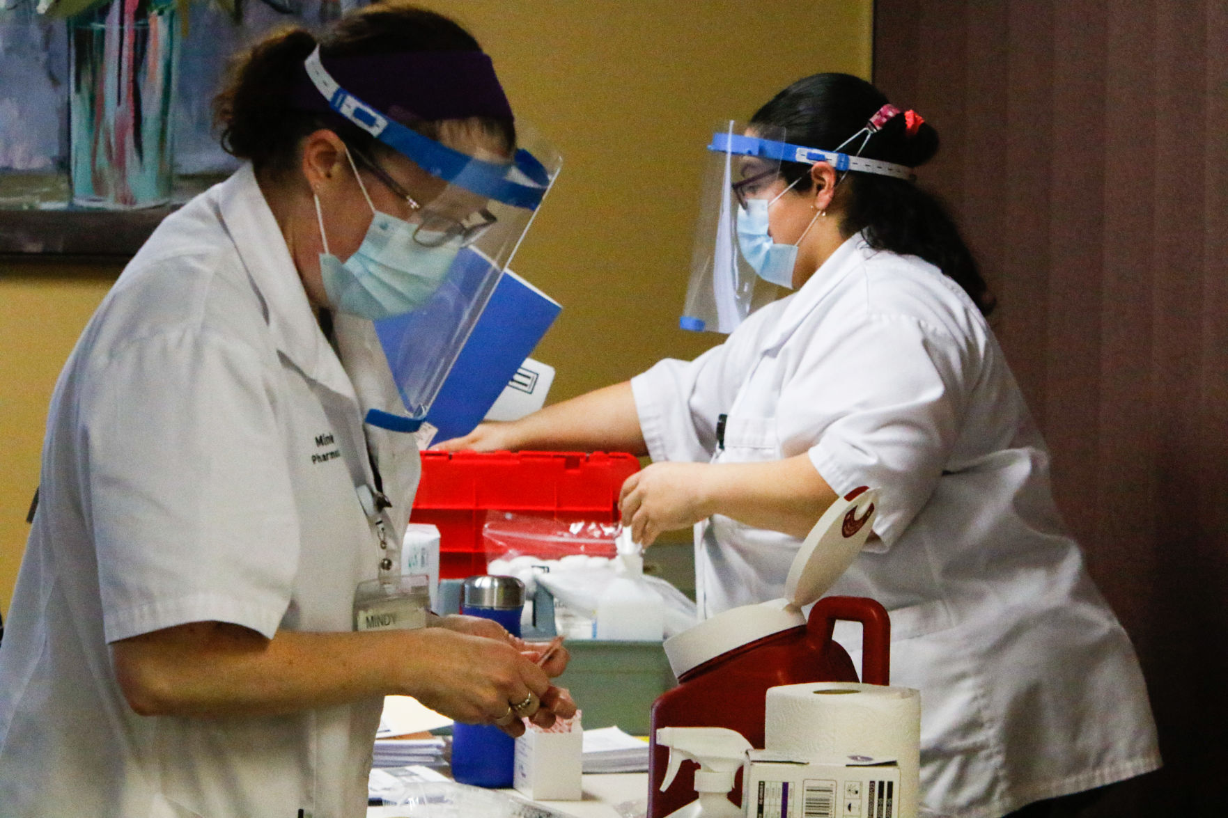 COVID-19 vaccine administered at AHEPA apartments